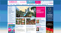 Desktop Screenshot of floridasunmagazine.com